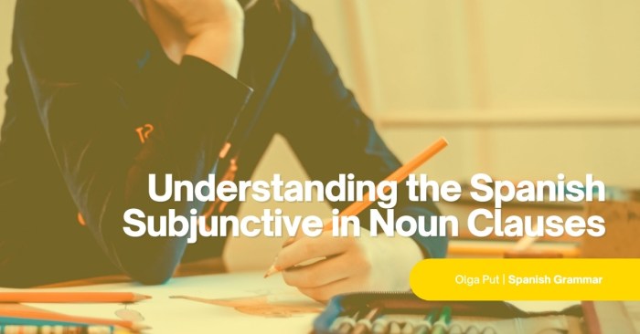 Subjunctive clauses adjectival