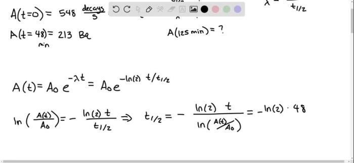 What fraction of a 15o sample decays in 10 min